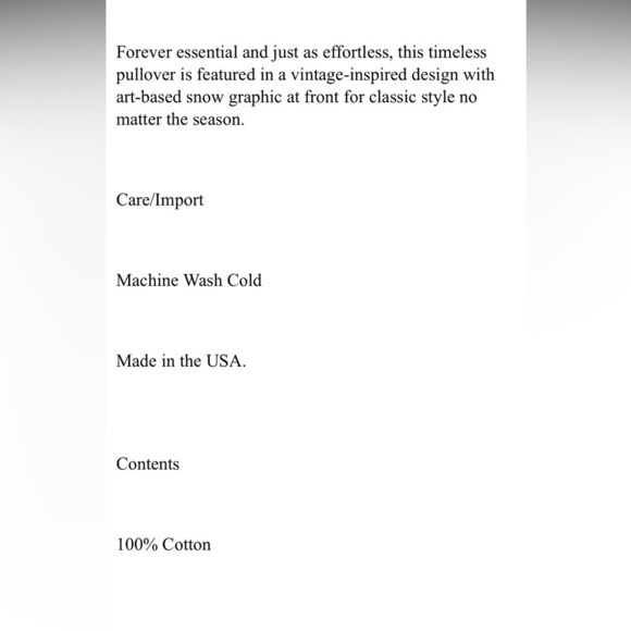 Free People x Retrobrand Snowbird Sweatshirt Size L NWT - Picture 13 of 13